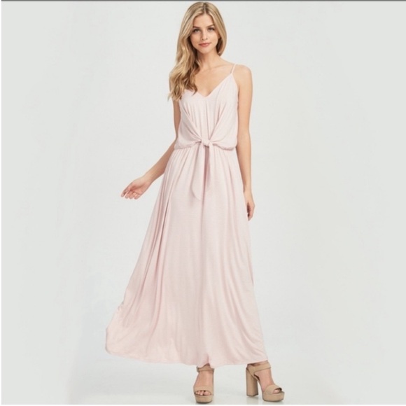 Pink Maxi Dress Size Small - Picture 4 of 8